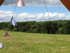 View from Bell Tent